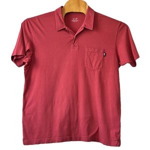Vineyard Vines‎ Men’s Short Sleeve Salmon Polo Shirt     Sz L